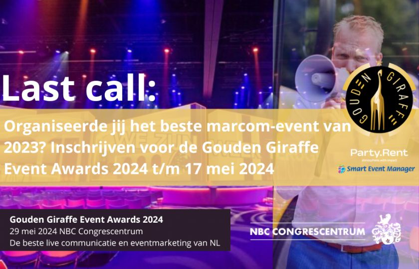 Met spoed gezocht: de beste events van Nederland (LAST CALL)