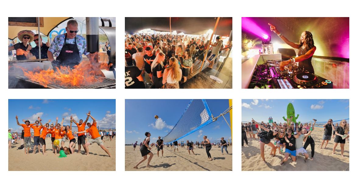 BeachBrancheBarbecue 2022: nu al 400 deelnemers en 40 volleybalteams; kom jij ook?