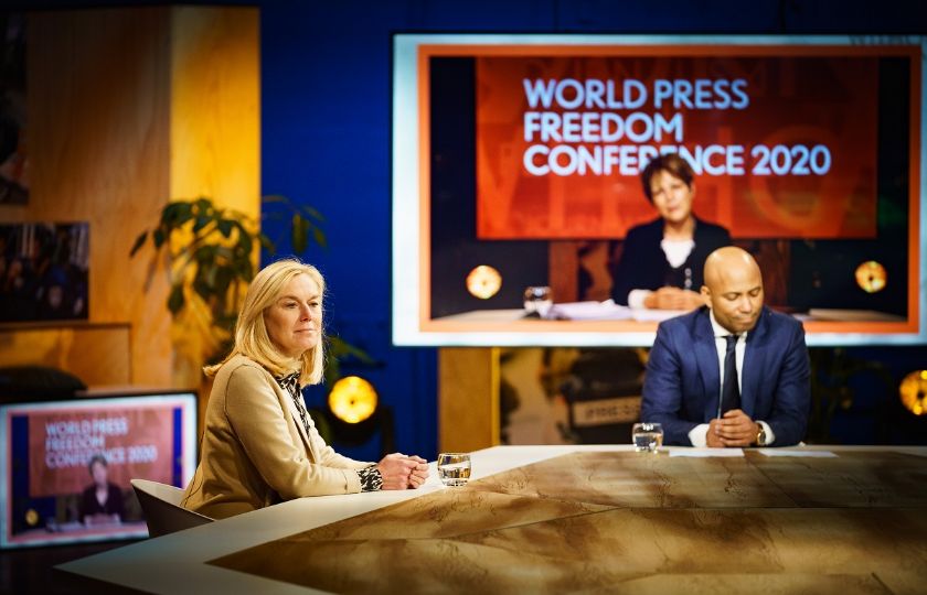 Winnaar Gouden Giraffe online Congressen en Kennis Events: World Press Freedom Conference